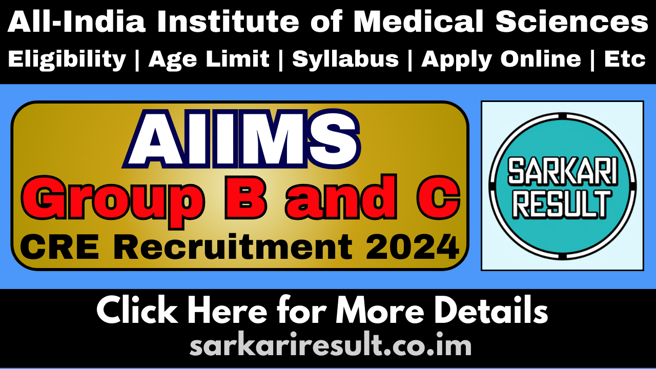 AIIMS Common Recruitment Exam