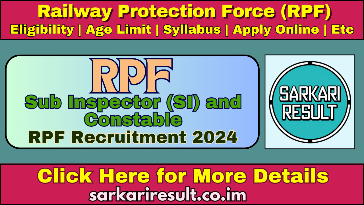 RPF Recruitment 2024