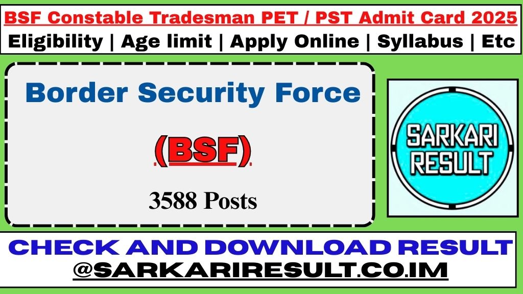 BSF Constable